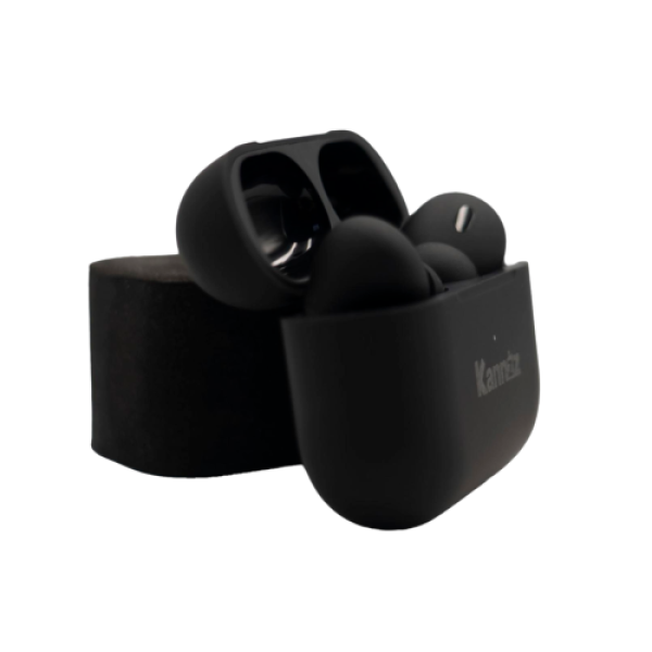 Kannzz AirPods Pro 2 Jet Black Matte with Artistic Design
